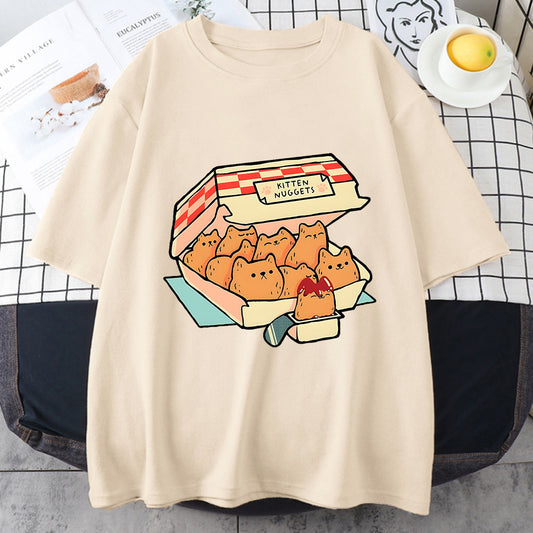 Cute Cat Biscuits Dipping Sauce Print