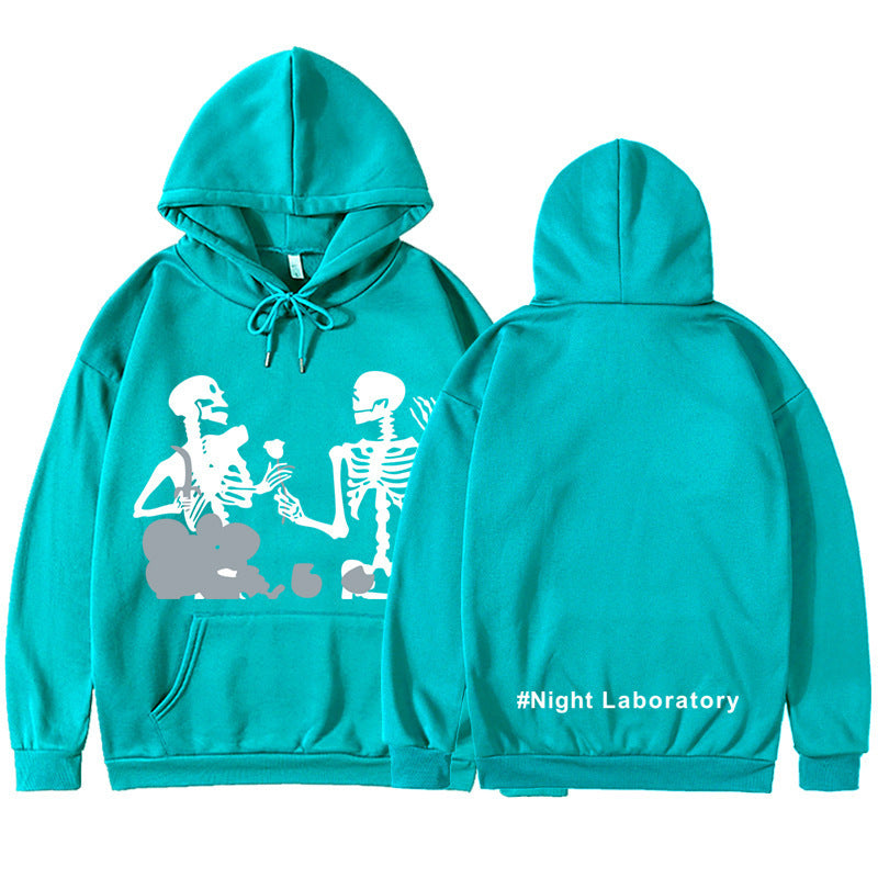 Night Laboratory Korean Style Versatile Personality Hoodie
