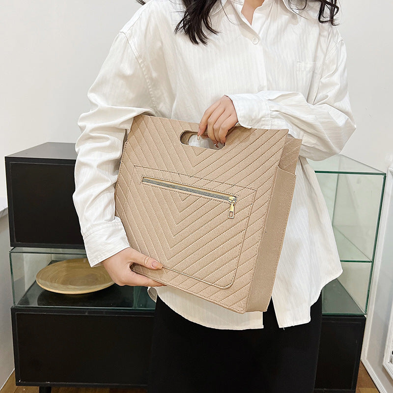Felt Portable Large Capacity Bag For Women