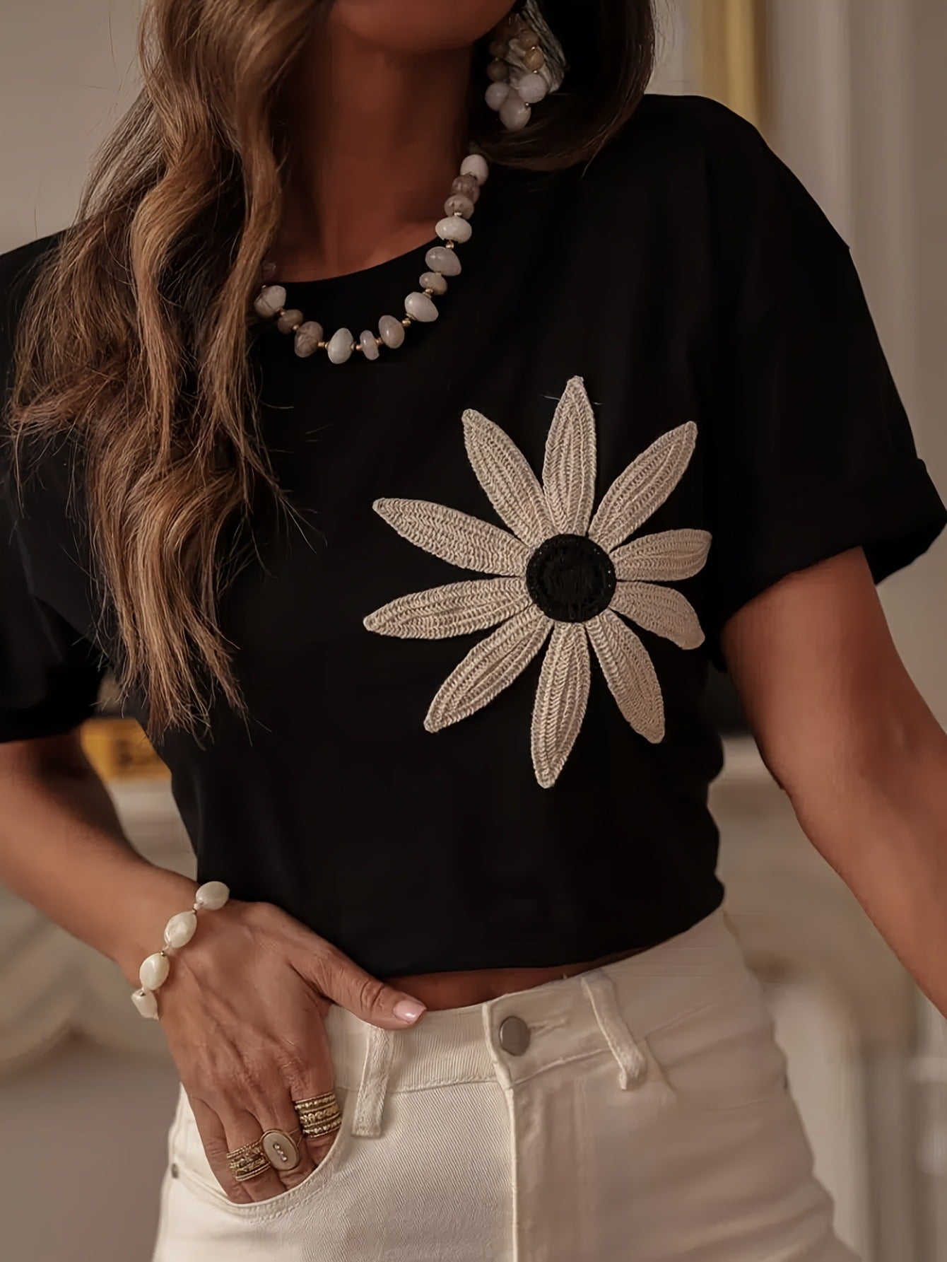 Breathable Crew-neck Short-sleeve T-shirt