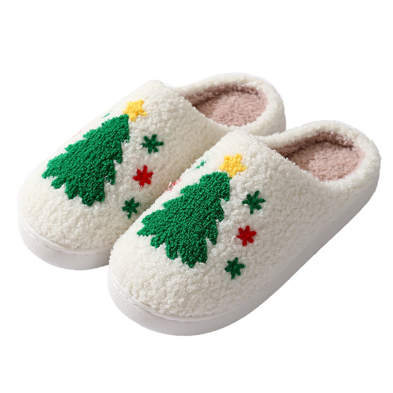 Home Warm Winter Cotton Slippers Thick Non-slip
