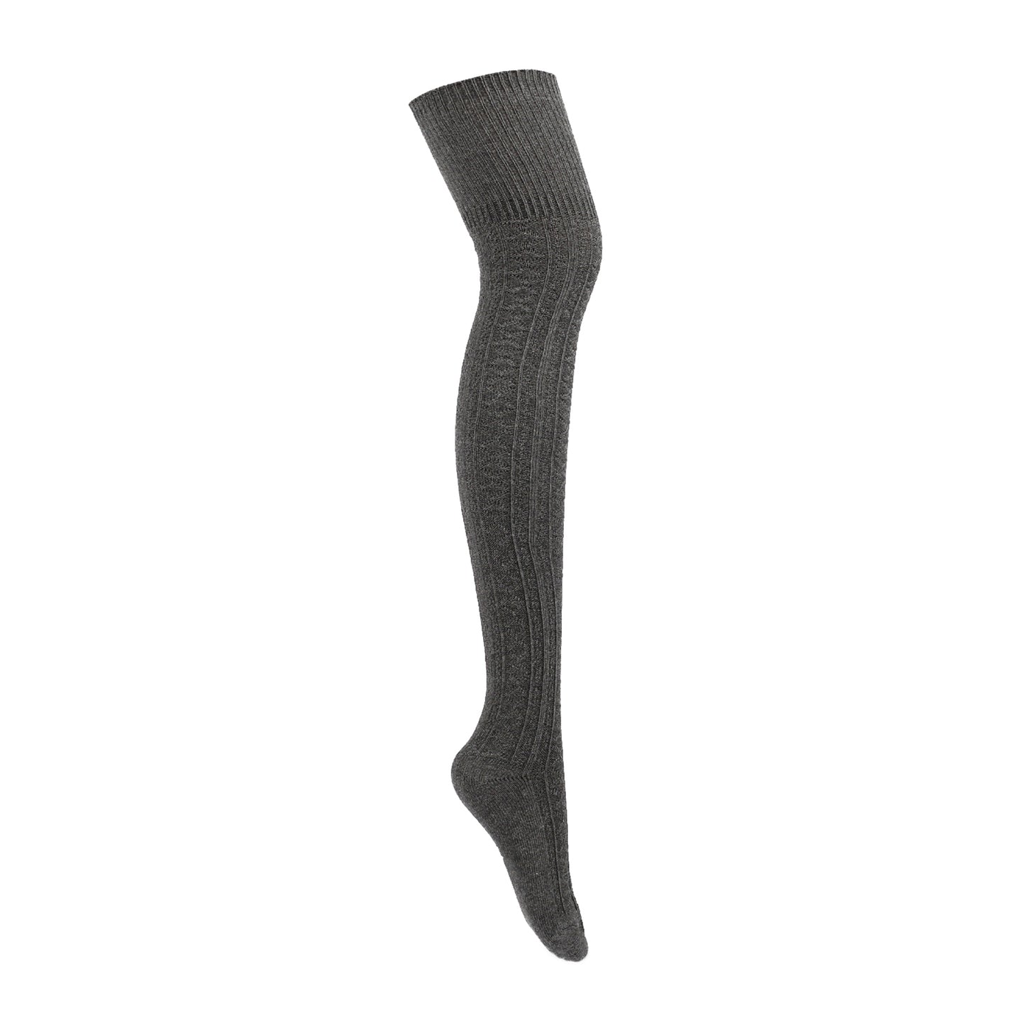 Fall Winter Japanese Long Twist Stockings Cotton Retro Student Thigh Socks