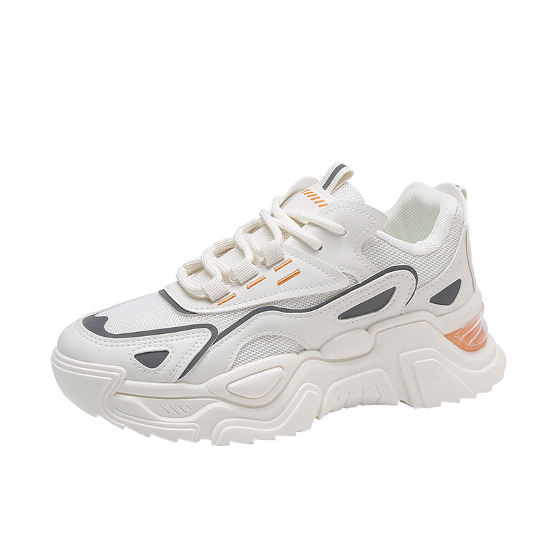 Dad Girls Shoes Breathable Versatile Sports Hipster Student