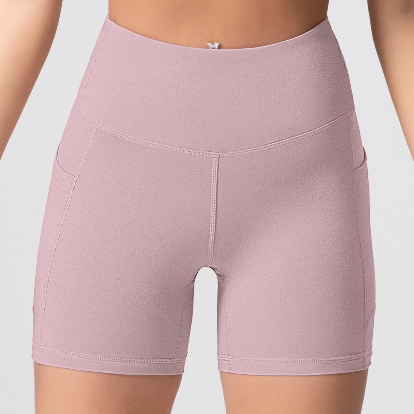 Womens Stylish Sexy High-waisted Cropped Pants That Create A Slimming Look