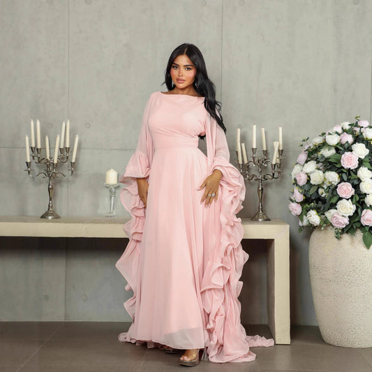 Large Voluminous Tulle Ball Gown Evening Dress For Women