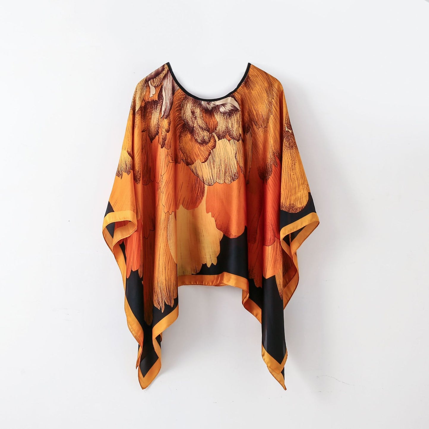 Pullover Shawl Outerwear Cover-up Multifunctional Scarf