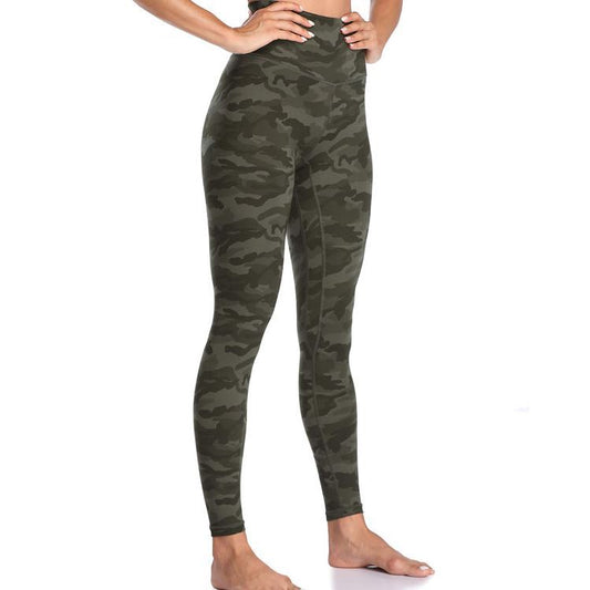High Waist Tights For Women's Skintight Athletic Pants Yoga Fitness Running Training