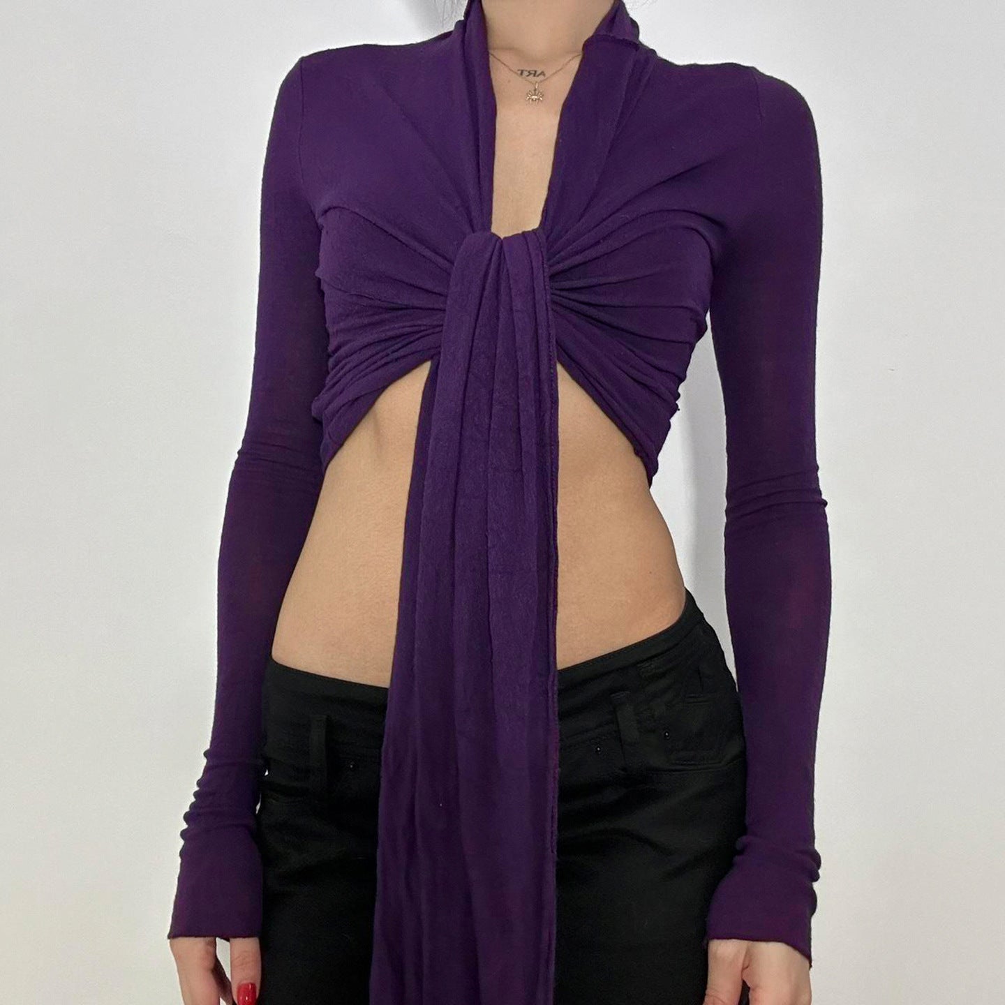 Stylish And Minimalist Long Sleeve Top For Women