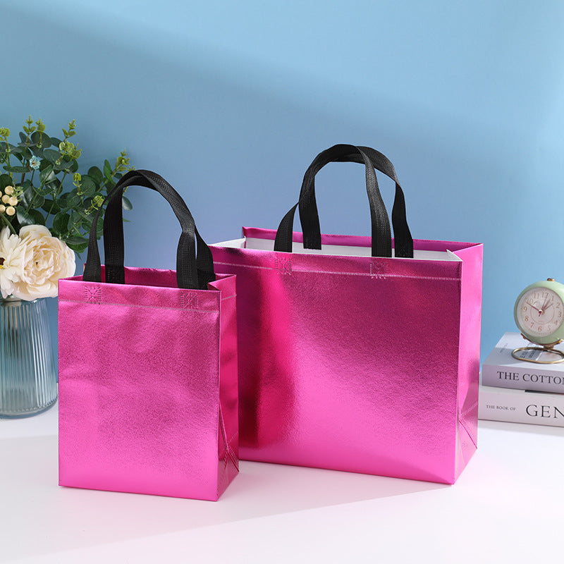 Aluminum Coated Non-woven Folding Tote Bag