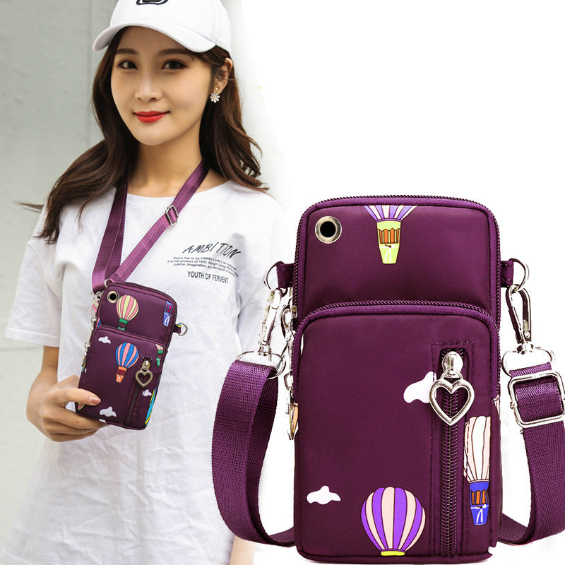 Dame Mode Afslappet Ensfarvet Crossbody Taske
