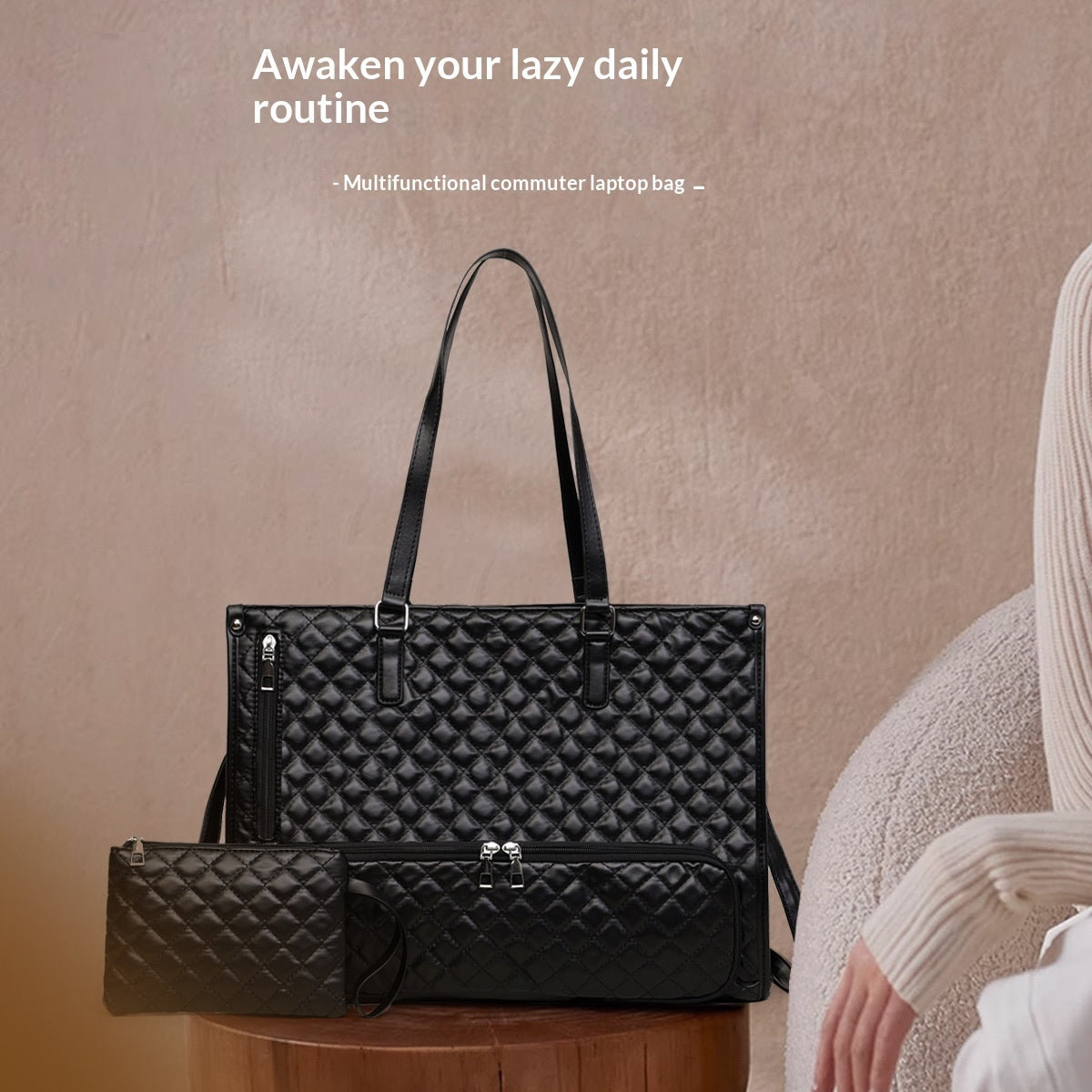 In-stock New Large Tote Bag Insulated Womens Crossbody Combo Bag