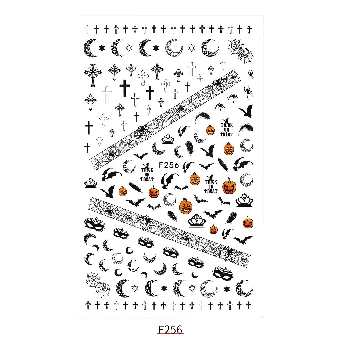 New Nail Sticker Santa Claus Decal Strap Adhesive