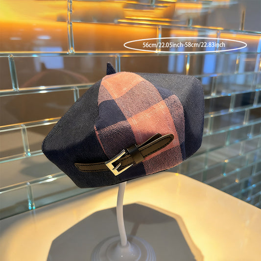 British-style Casual Painter Hat That Is Versatile And Can Show Off Your Face