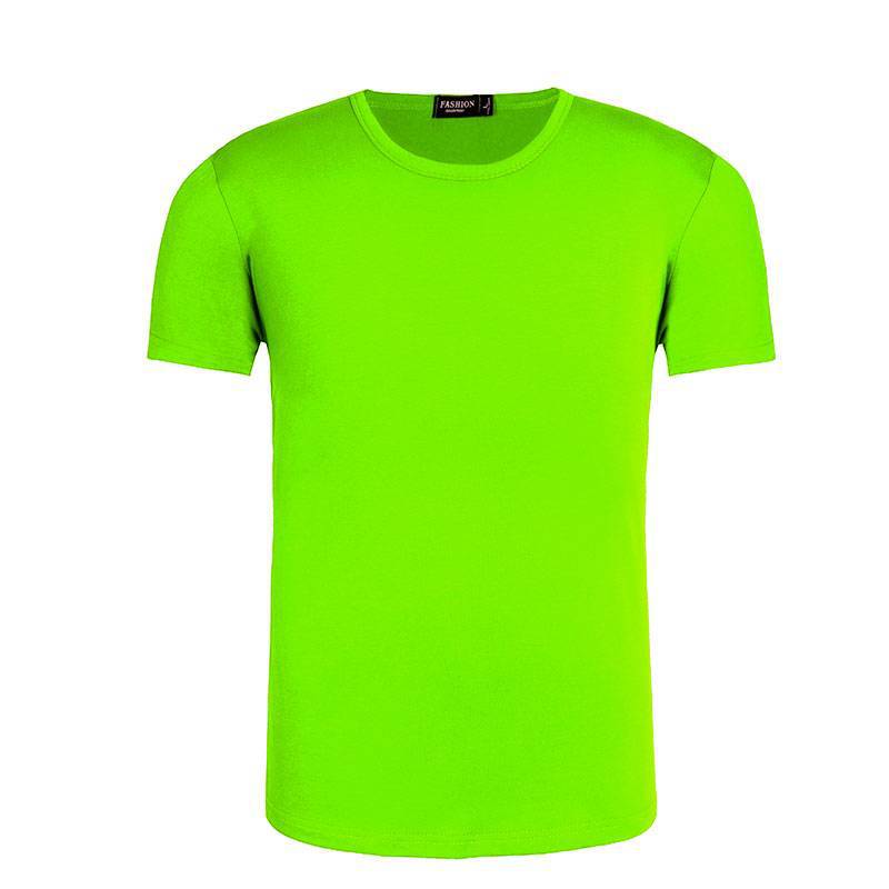 Modal Heat Transfer Hand Painted Crew Neck T-Shirt