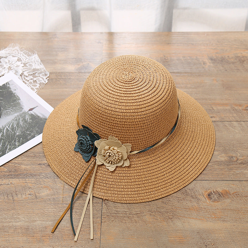 Women's Sun Protection Small Brim UV Protection Straw Hat