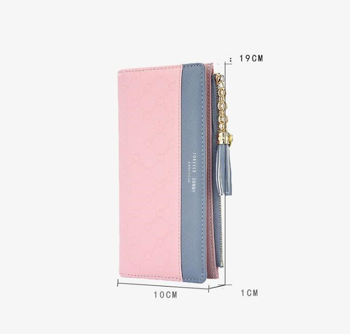 Ladies' New Long Zip Wallet