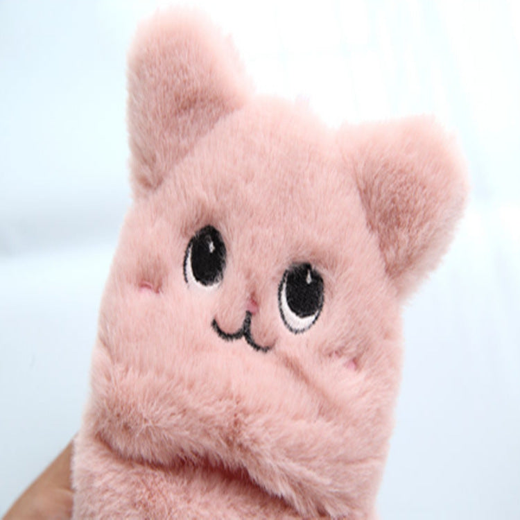 Cute Clamshell Warm And Velvet Padded Gloves