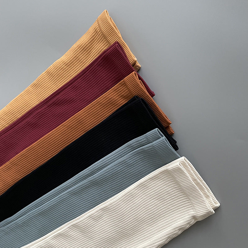 Underpants Wear Spring And Summer Women's Pure Color Stretch Tight