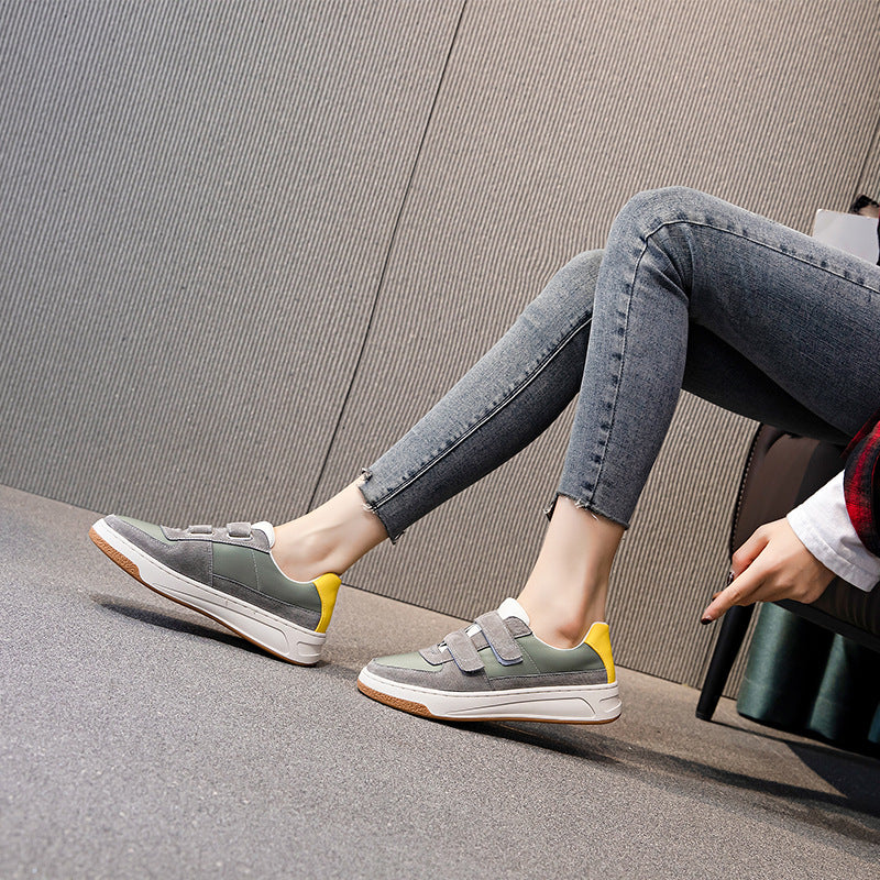 Women's Leather Casual New Thick Sole Shoes