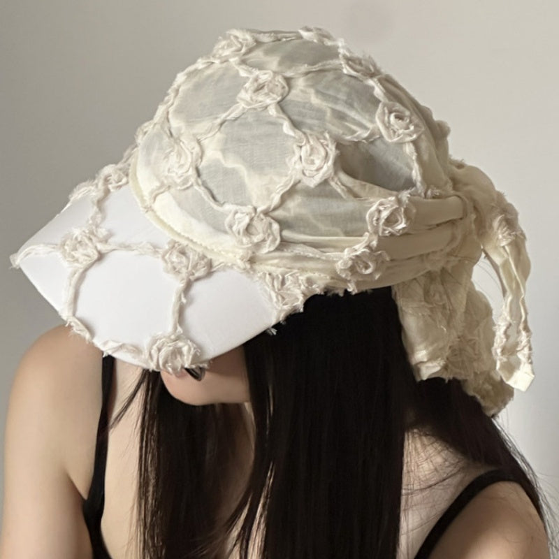 Stylish Retro 3D Floral Bandana Baseball Cap