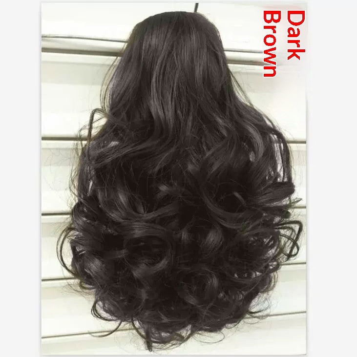 Short Curly Ponytail Tiger-claw Clip