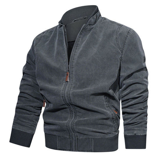 Winter Men's Young And Middle-aged Jacket Men's Pure Cotton Coat Leisure Cargo Plus Size Jacket