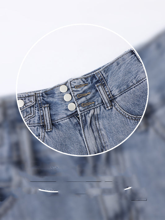 High Waist Thin Hot Pants Casual Pants