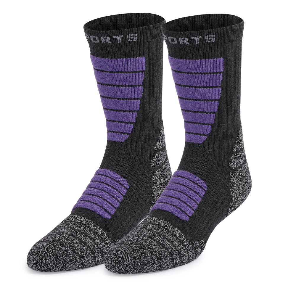 Men's And Women's Fashion Antibacterial Thickened Warm Wool Socks