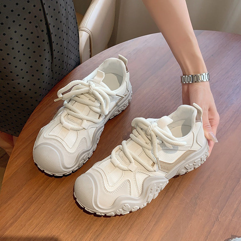 New Summer Hit Small Niche Board Shoes Sneakers Mesh Breathable