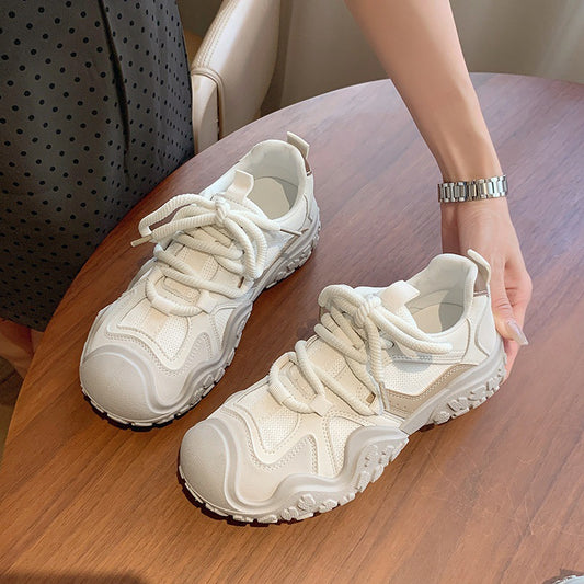 New Summer Hit Small Niche Board Shoes Sneakers Mesh Breathable