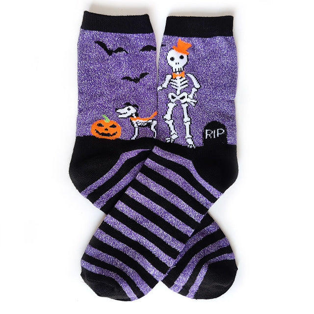 Women Casual Winter Christmas Socks Thickened David's