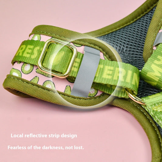 Fashionable Breathable Adjustable Dog Breast Strap