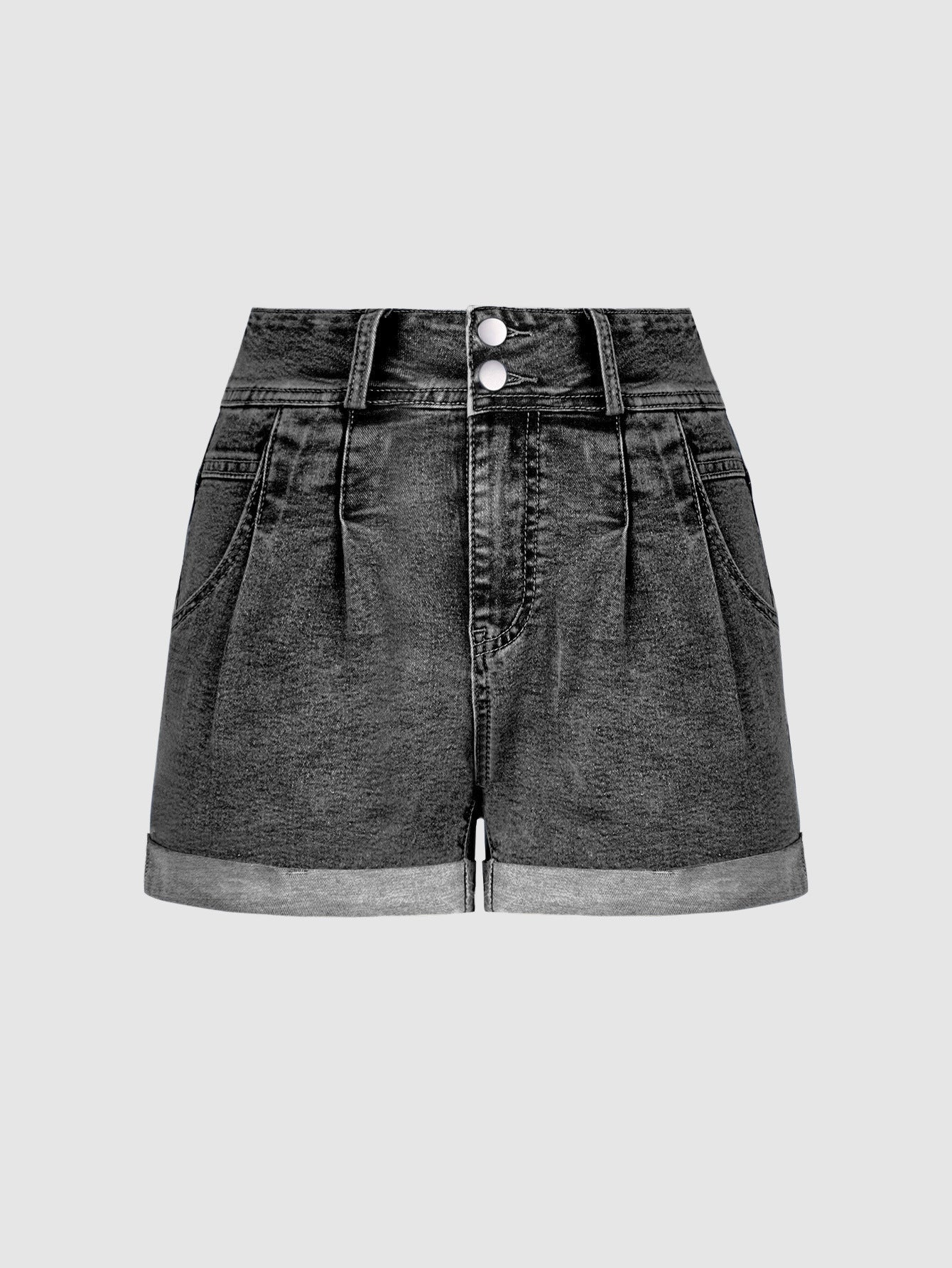 Korean-style Womens Loose-fitting Denim Shorts For Summer