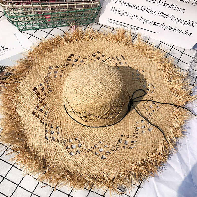 Fashionable Sun Protection Fringe Temperament Beach Hat