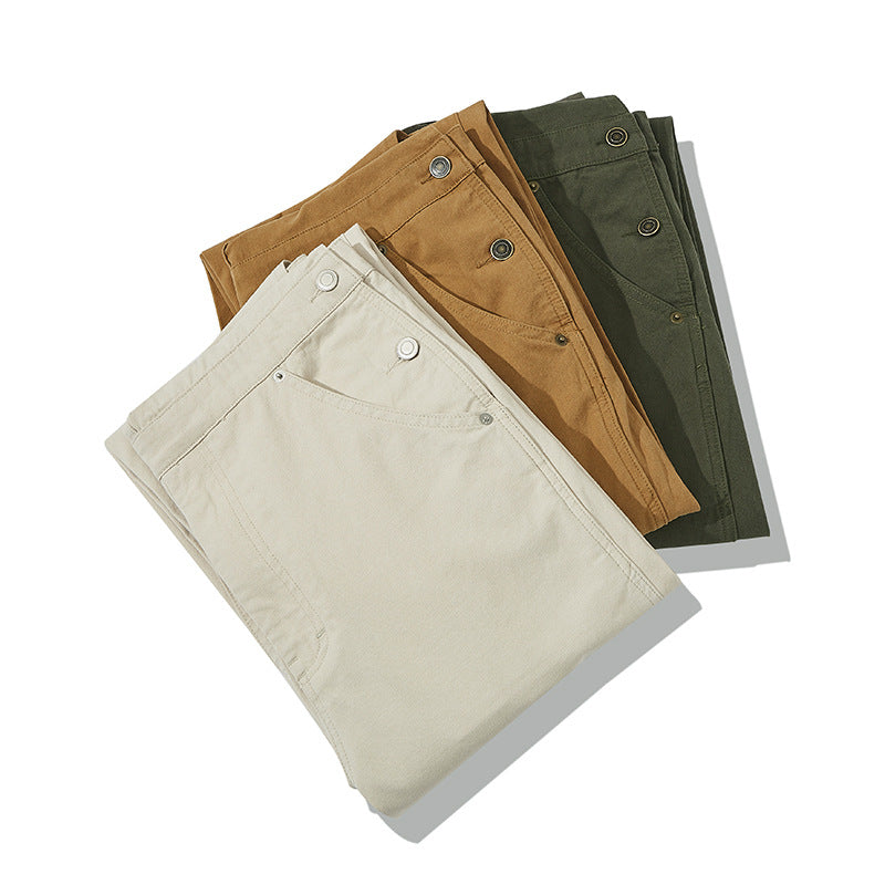 Canvas Japanese Style Workwear Overalls