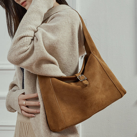 Vintage High-end Underarm Bag Made From Premium