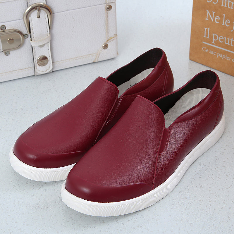Fashionable Outer Wear Non Slip Shallow Rain Boots