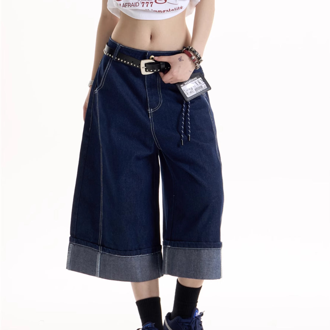 Women's Retro Hot Girl Flanging Jeans
