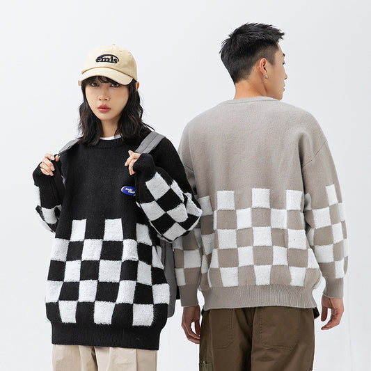 Fashion Personality Men's Retro Casual Sweater