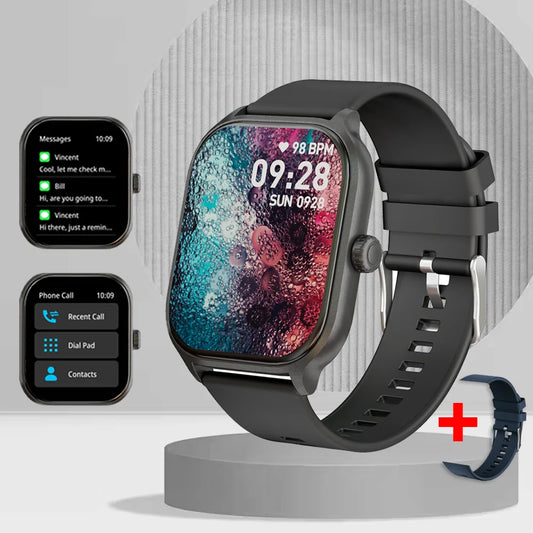 2025 New Smart Watch Bluetooth Call Men Women Watch Voice Assistant 100+ Sports Smart Watch for Android IOS