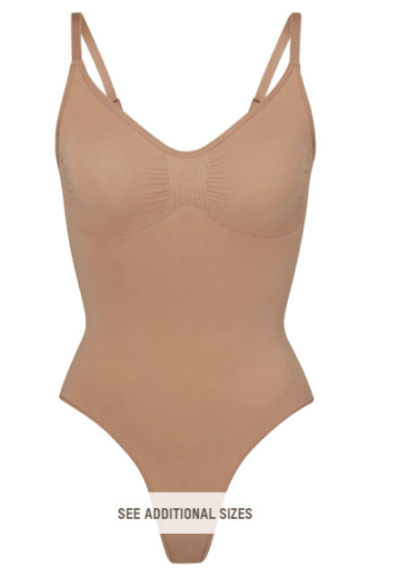 Hip Raise Shaping T-shaped Jumpsuit High Elastic Push-up Bodysuit