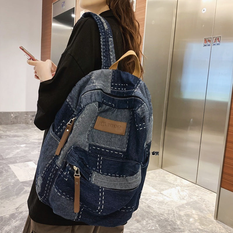 Men's And Women's Fashion High School Large Capacity Backpack