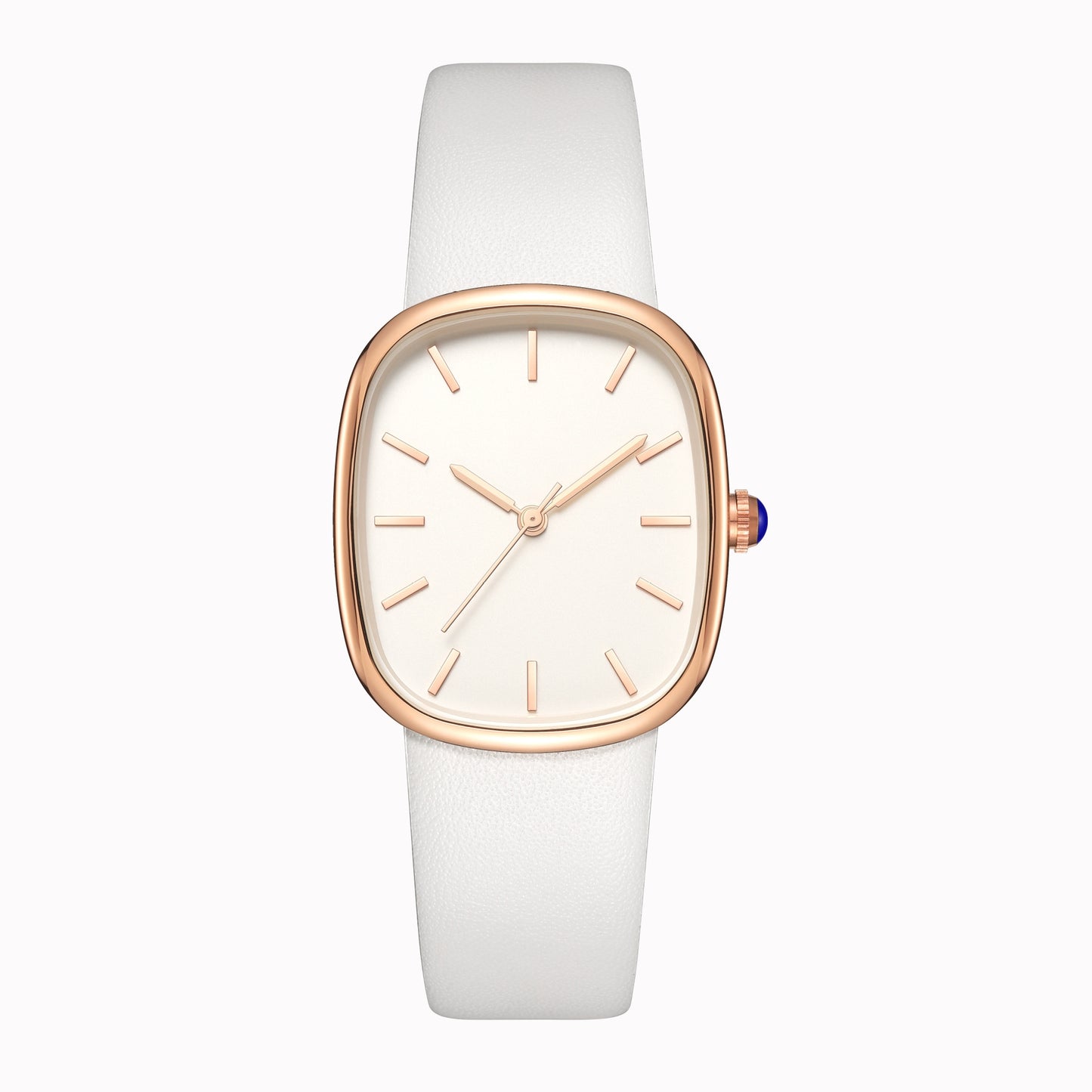 Elegant Small Square Plate Women's New Quartz Belt Watch