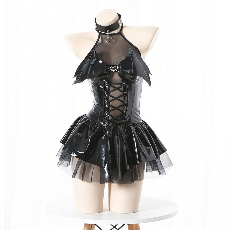 Two-dimensional Clothing Little Devil See-through Skirt