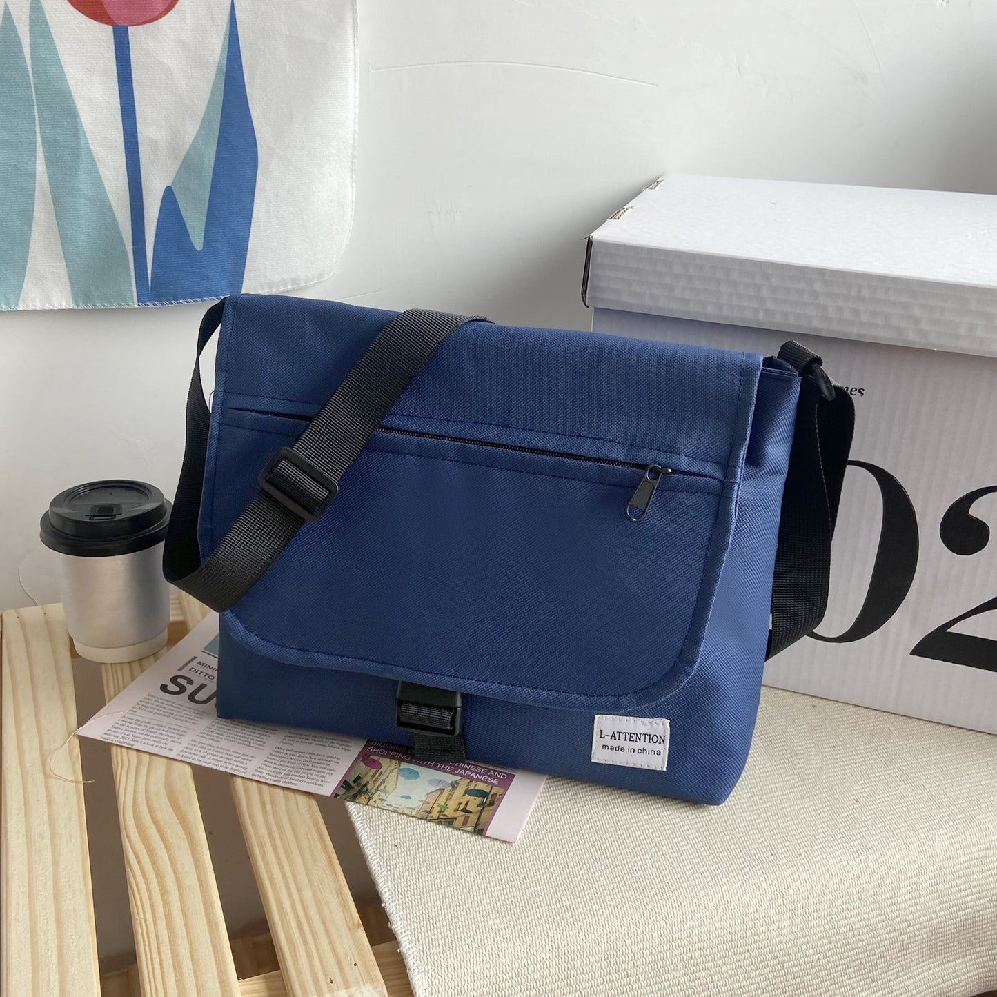 Men's And Women's Fashion Casual Single Shoulder Crossbody Bag
