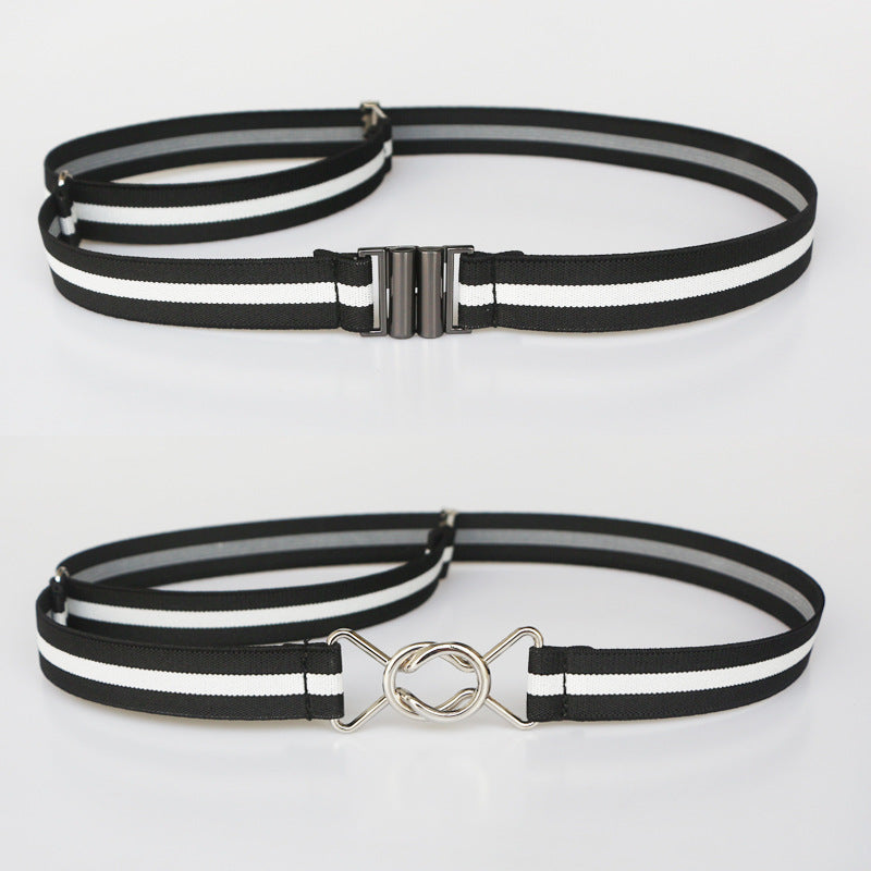 Men's And Women's Stylish Simple And Versatile Jeans Decoration Invisible Belt