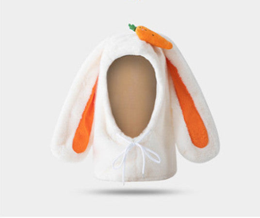 Ski Hood Big Rabbit Unicorn Reflective