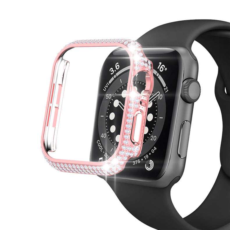 Electroplated Pc Full Diamond Watch Case