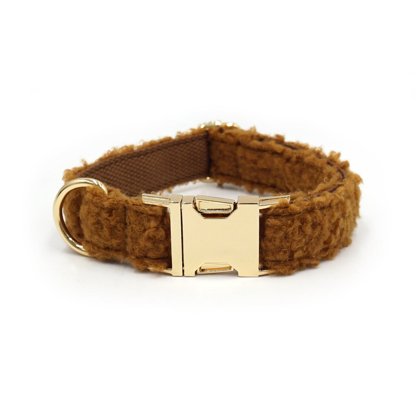 Teddy Plush Pet Collar With Adjustable Lettering