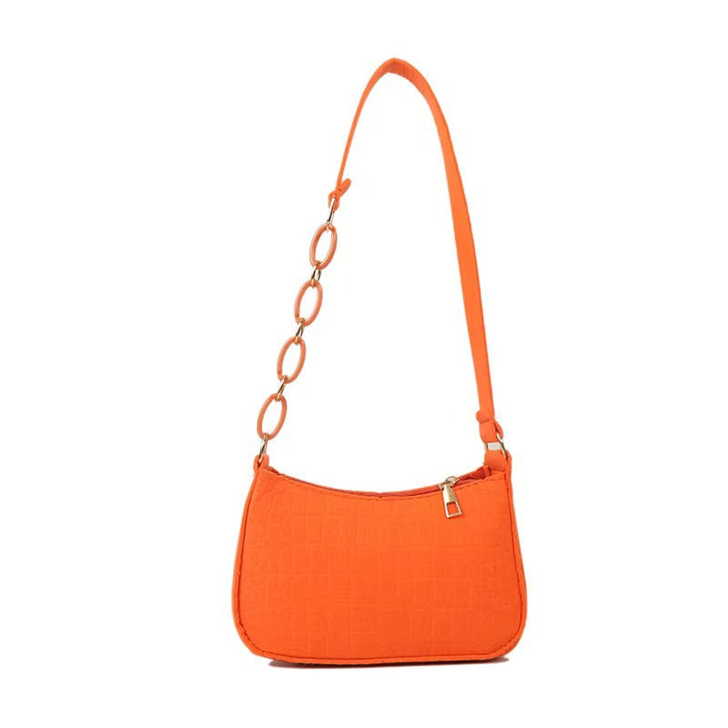 Spring New Fashion Simple Graceful Underarm Handbag High Sense Niche